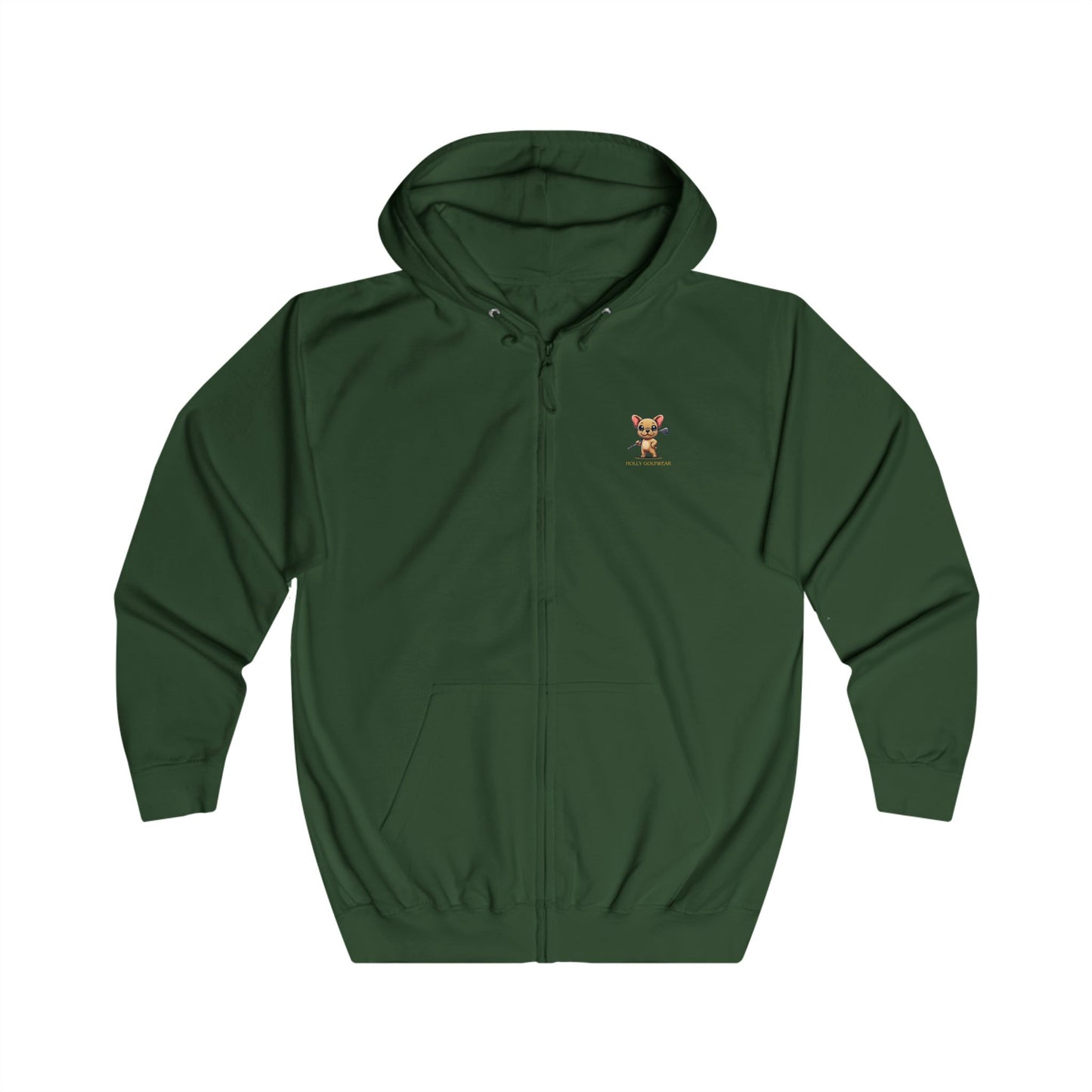 Holly Golfwear Unisex Hoodie Zipper