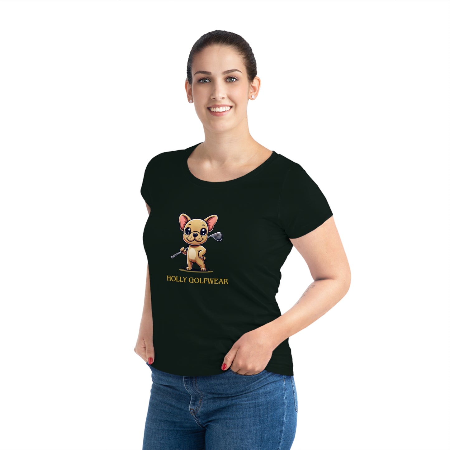We Never Lay Up – Das perfekte Golfshirt für risikofreudige Golferinnen!