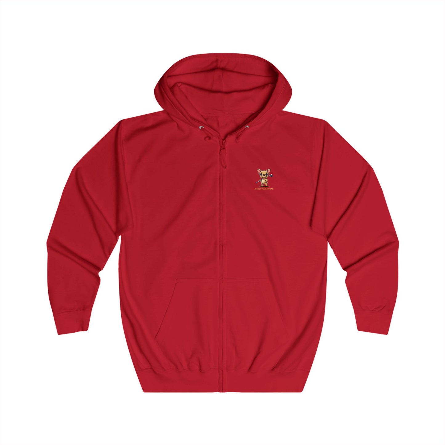 Holly Golfwear Unisex Hoodie Zipper