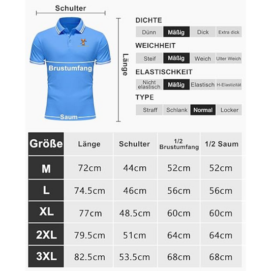 Official Holly Golfwear Team Polo of the Strawberry Tour