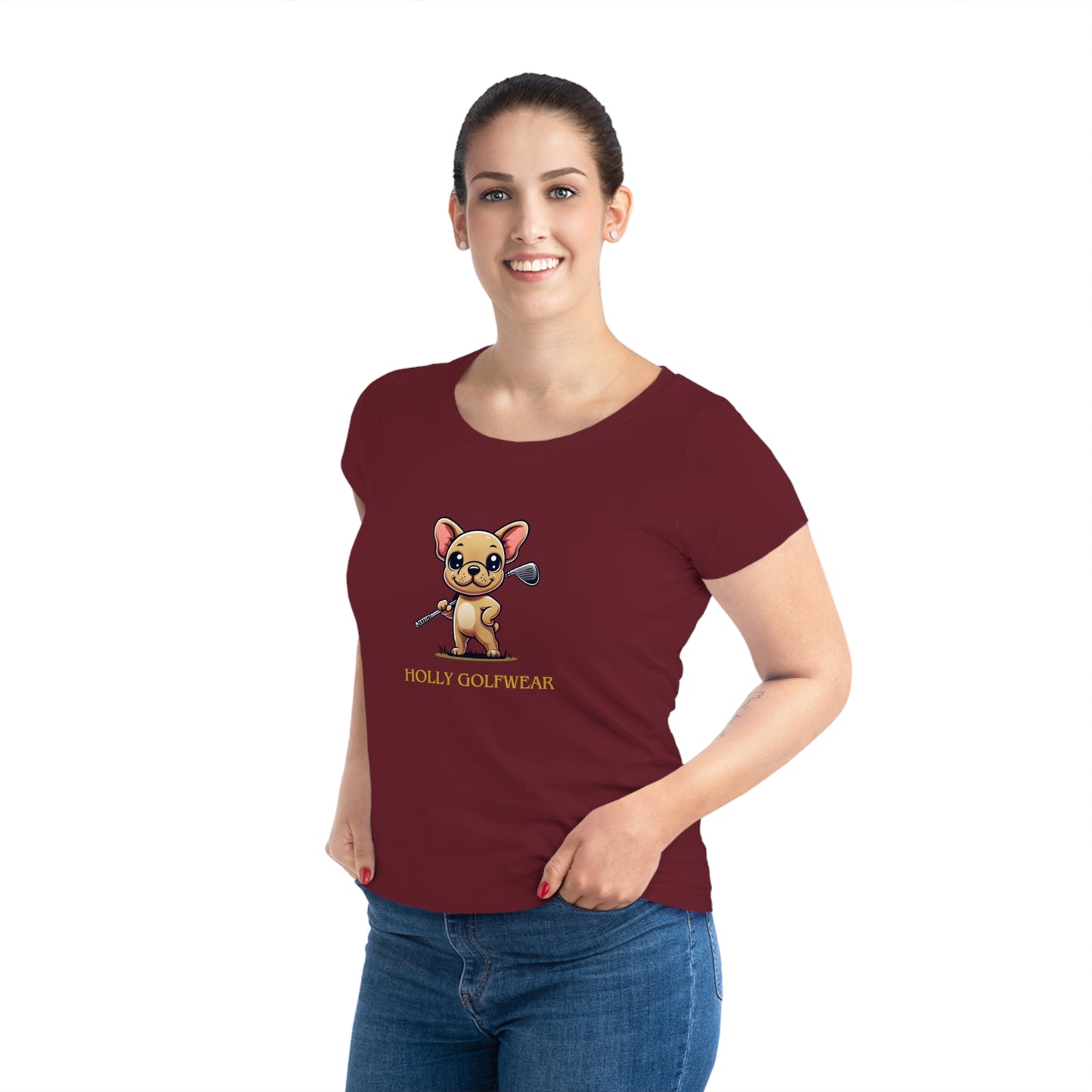 We Never Lay Up – Das perfekte Golfshirt für risikofreudige Golferinnen!