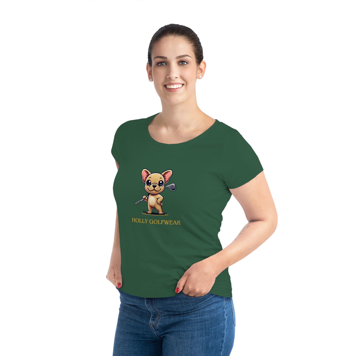 We Never Lay Up – Das perfekte Golfshirt für risikofreudige Golferinnen!