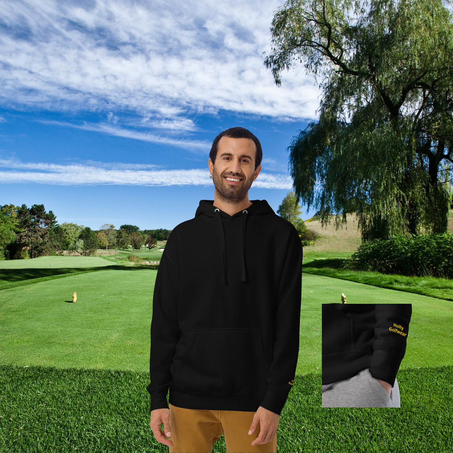 Holly Golfwear - Bogeys build character - Unisex-Kapuzenpullover