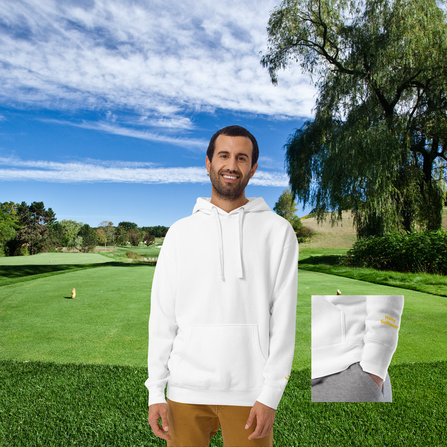 Holly Golfwear - Bogeys build character - Unisex-Kapuzenpullover