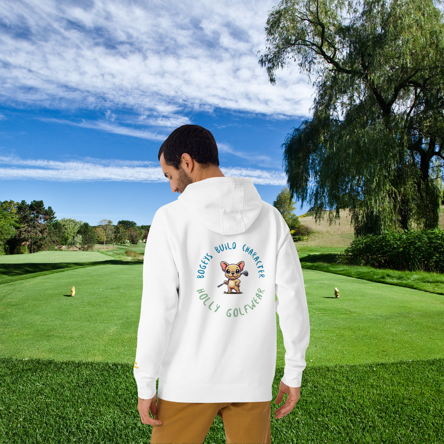 Holly Golfwear - Bogeys build character - Unisex-Kapuzenpullover