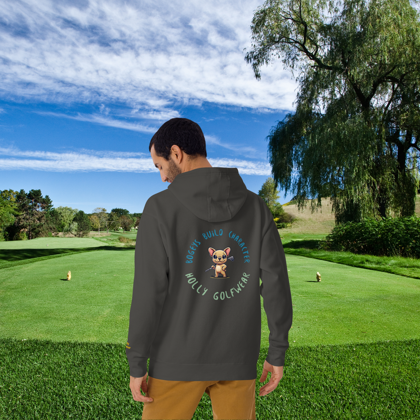 Holly Golfwear - Bogeys build character - Unisex-Kapuzenpullover