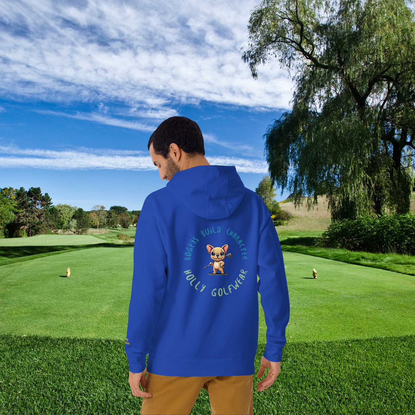 Holly Golfwear - Bogeys build character - Unisex-Kapuzenpullover