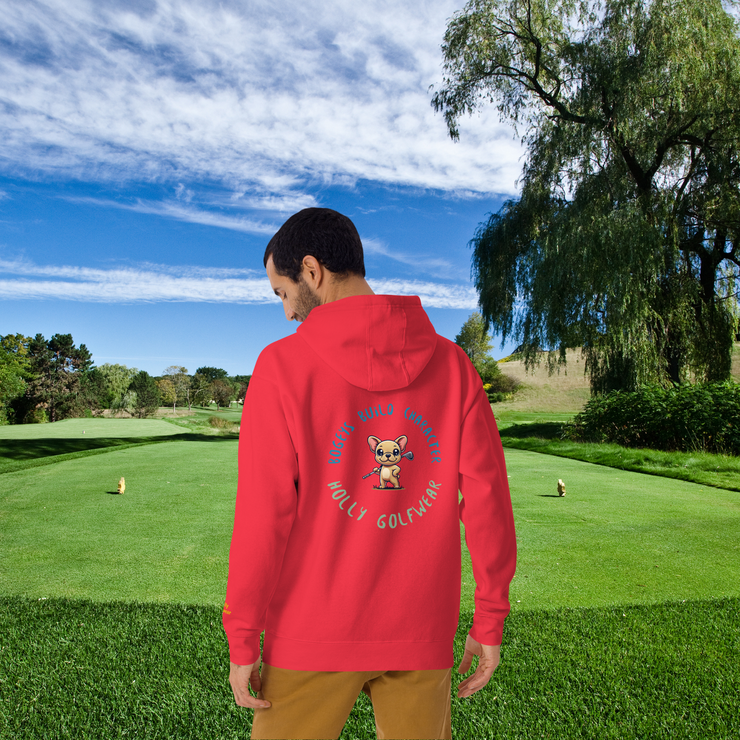 Holly Golfwear - Bogeys build character - Unisex-Kapuzenpullover