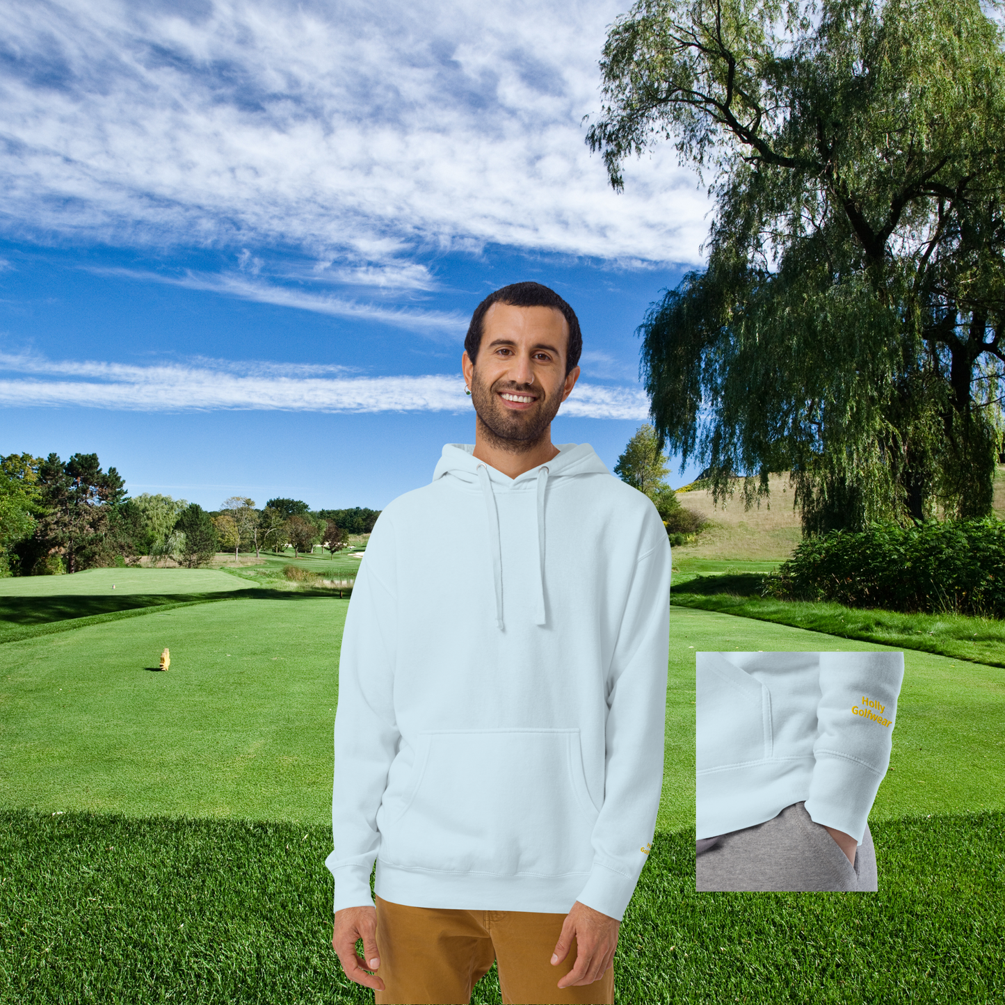 Holly Golfwear - Bogeys build character - Unisex-Kapuzenpullover