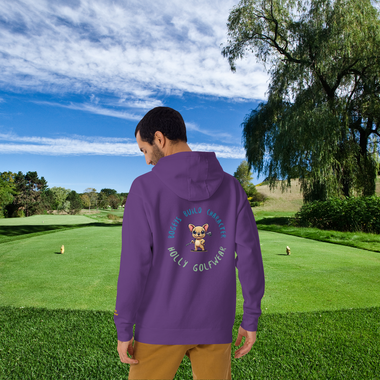 Holly Golfwear - Bogeys build character - Unisex-Kapuzenpullover
