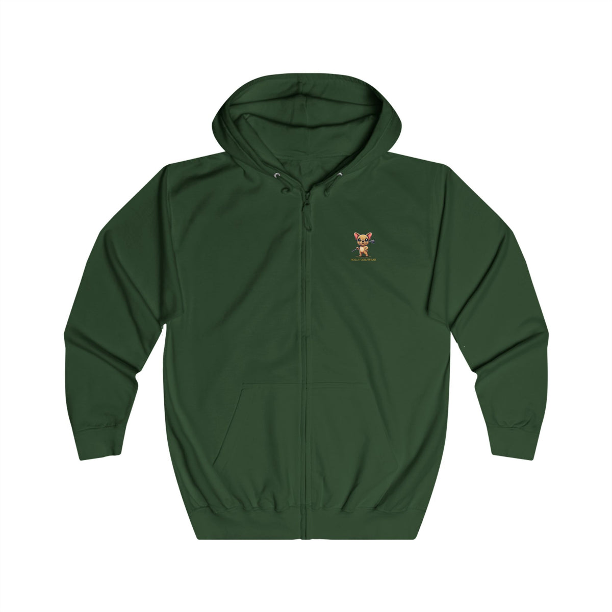 Holly Golfwear Unisex Hoodie Zipper