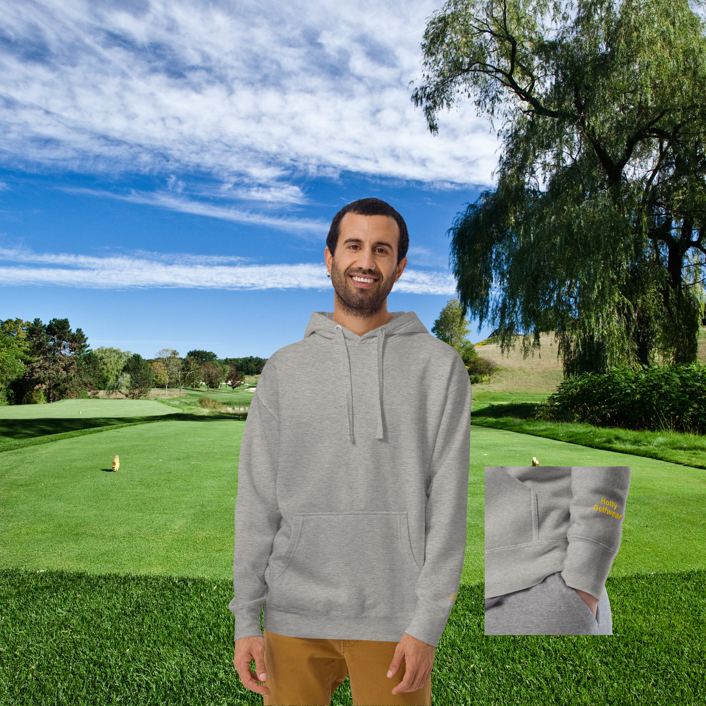 Holly Golfwear - Bogeys build character - Unisex-Kapuzenpullover