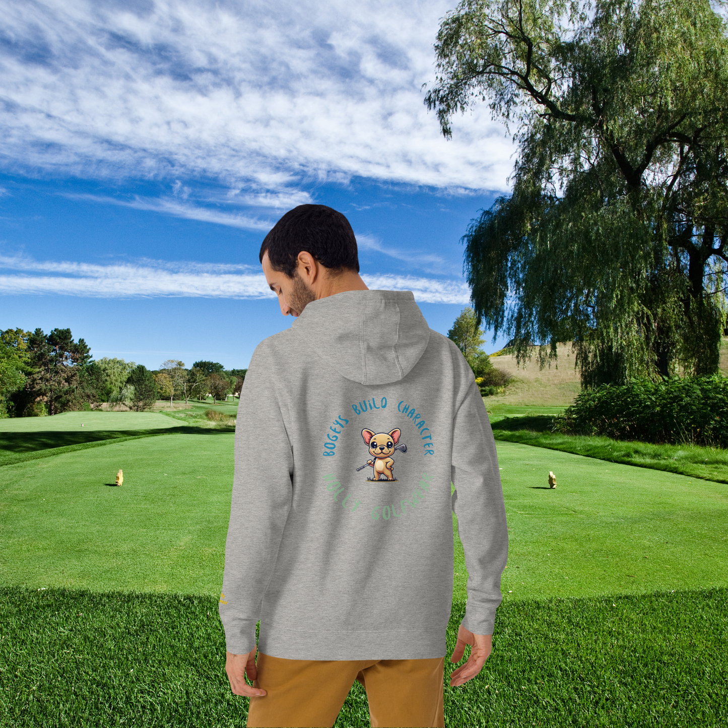 Holly Golfwear - Bogeys build character - Unisex-Kapuzenpullover