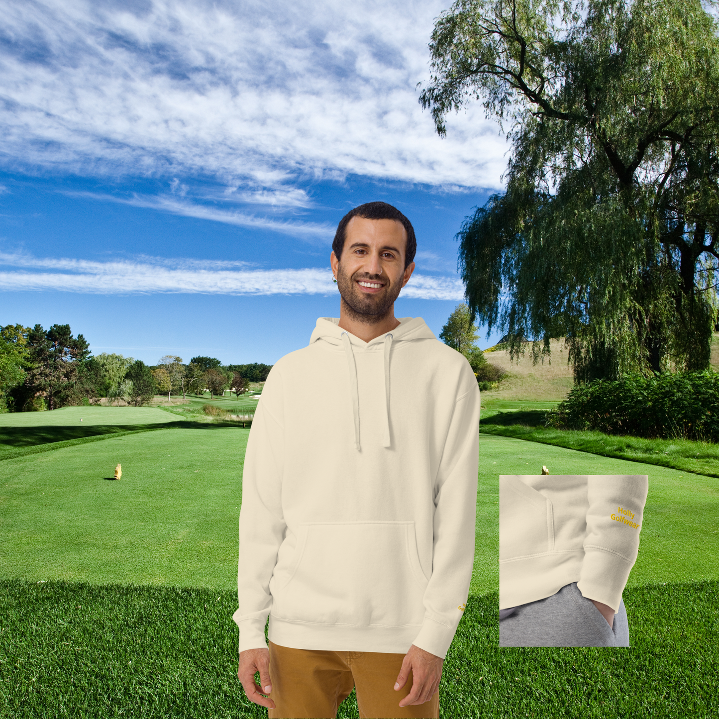 Holly Golfwear - Bogeys build character - Unisex-Kapuzenpullover