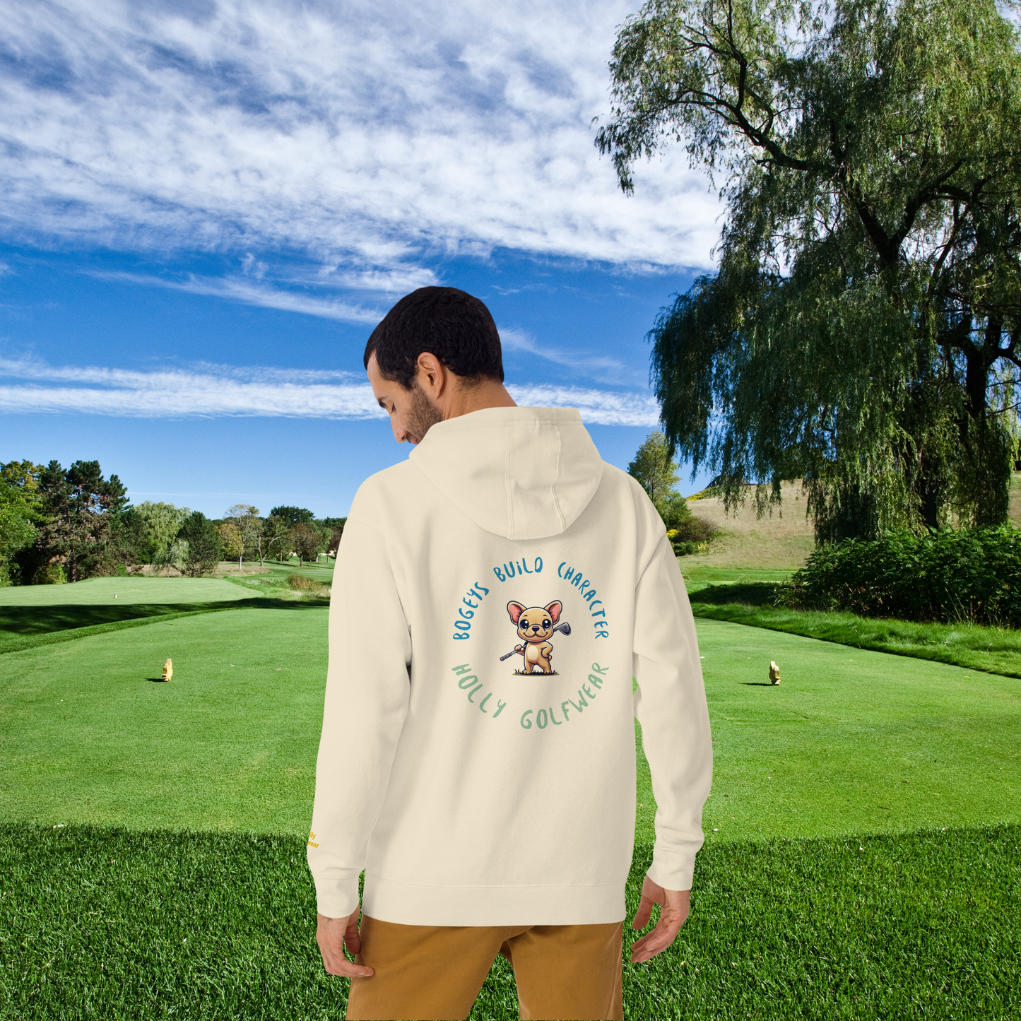 Holly Golfwear - Bogeys build character - Unisex-Kapuzenpullover