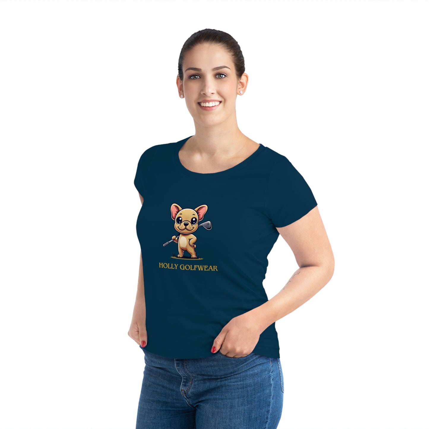 We Never Lay Up – Das perfekte Golfshirt für risikofreudige Golferinnen!