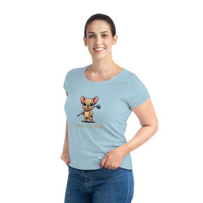 We Never Lay Up – Das perfekte Golfshirt für risikofreudige Golferinnen!