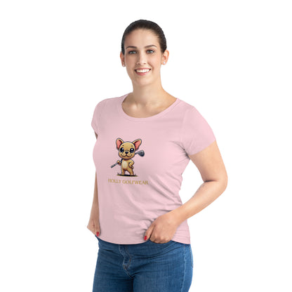 We Never Lay Up – Das perfekte Golfshirt für risikofreudige Golferinnen!