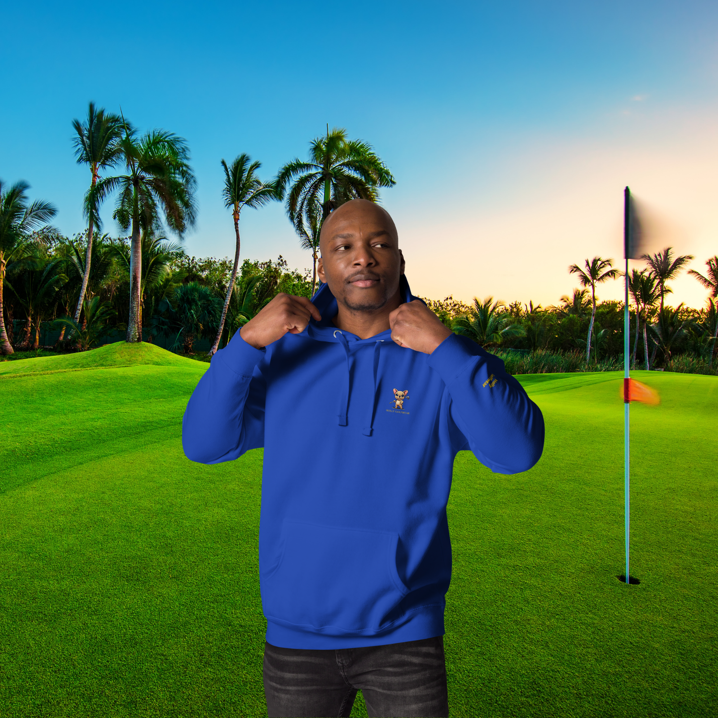 Holly Golfwear - Logo - Unisex-Kapuzenpullover