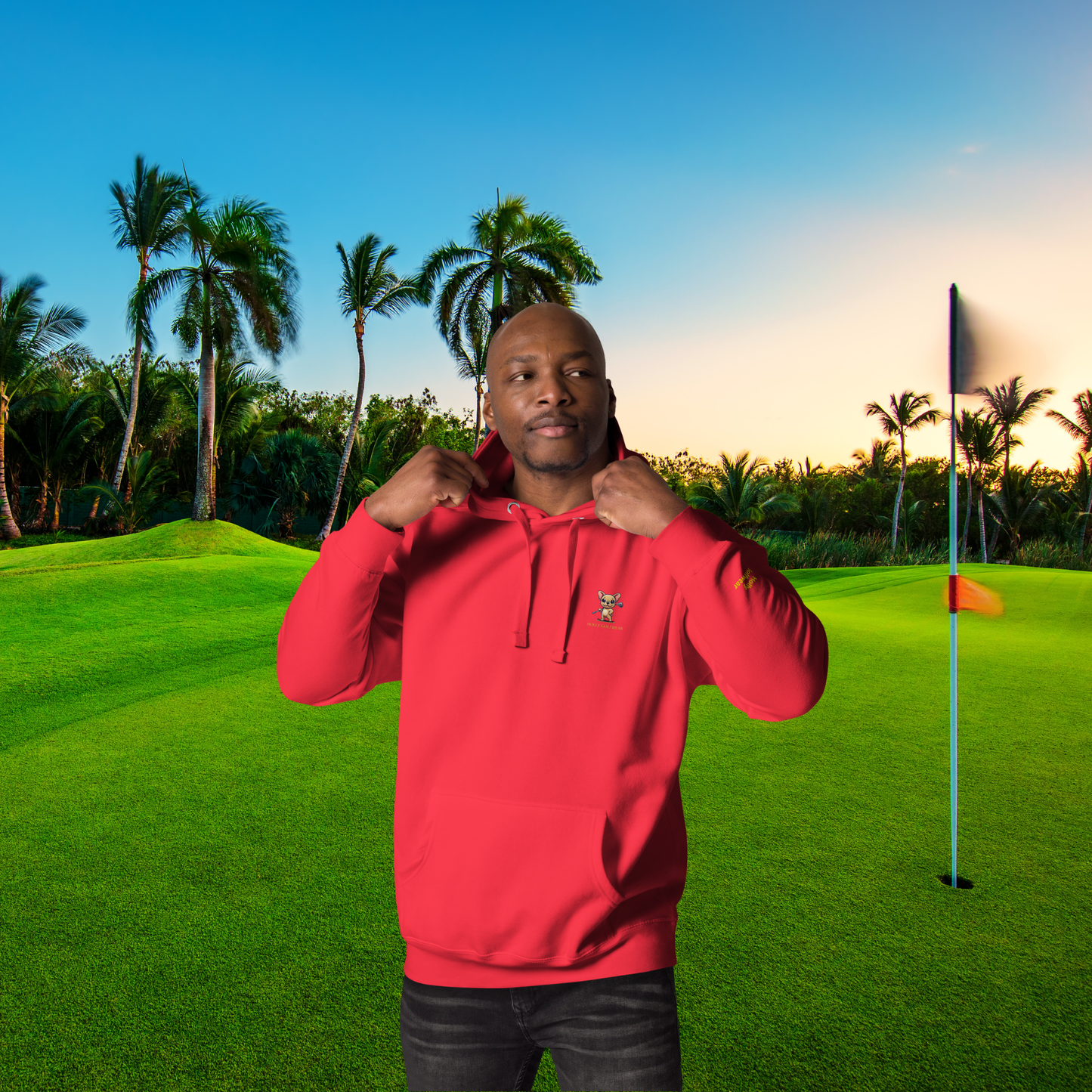 Holly Golfwear - Logo - Unisex-Kapuzenpullover