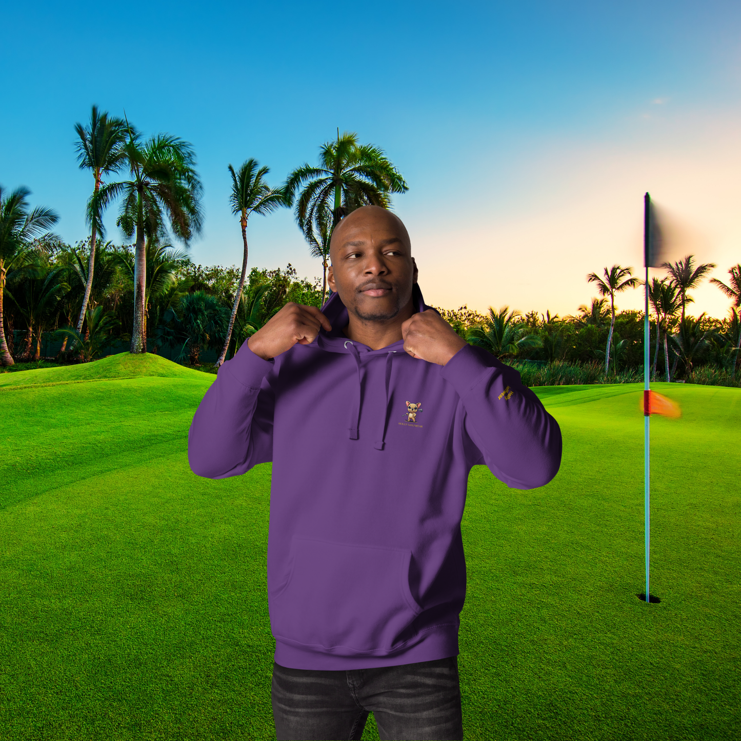 Holly Golfwear - Logo - Unisex-Kapuzenpullover