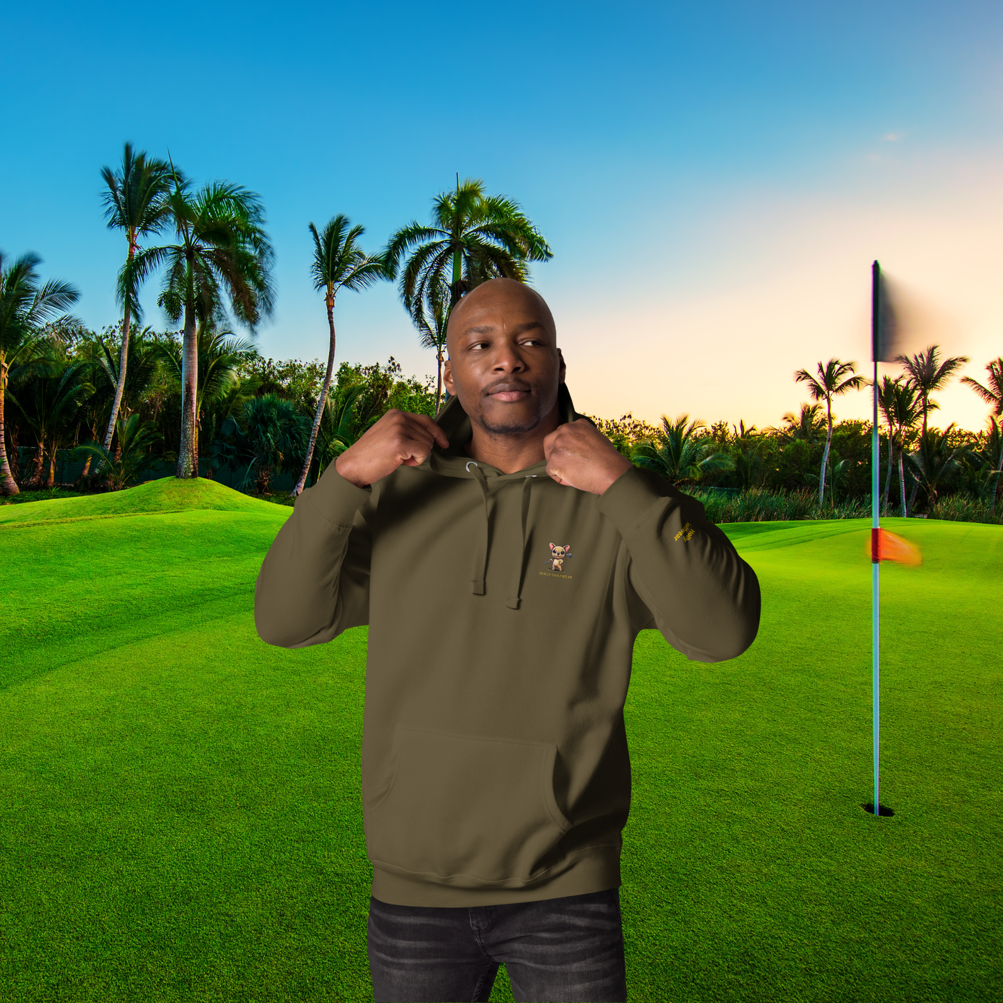 Holly Golfwear - Logo - Unisex-Kapuzenpullover