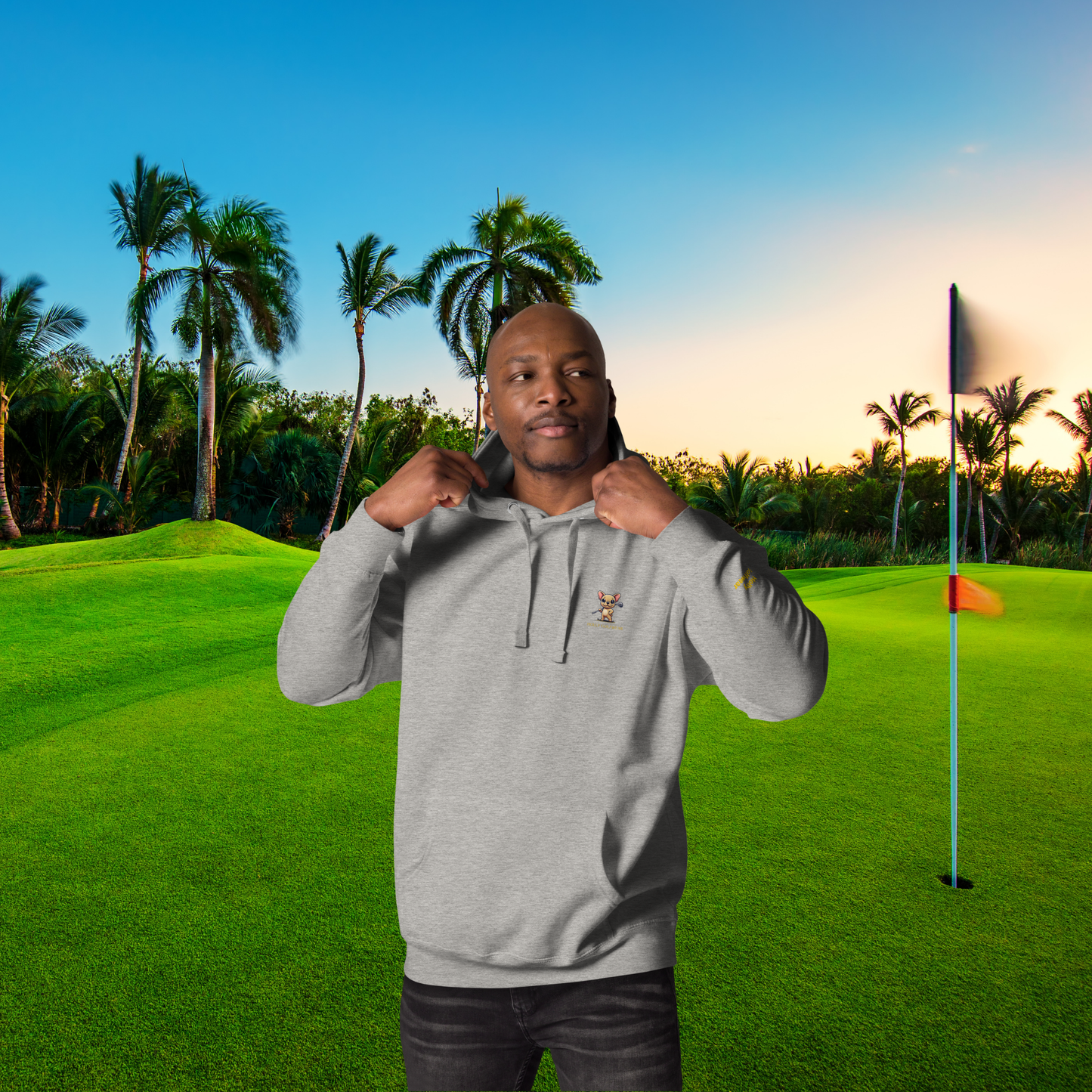 Holly Golfwear - Logo - Unisex-Kapuzenpullover