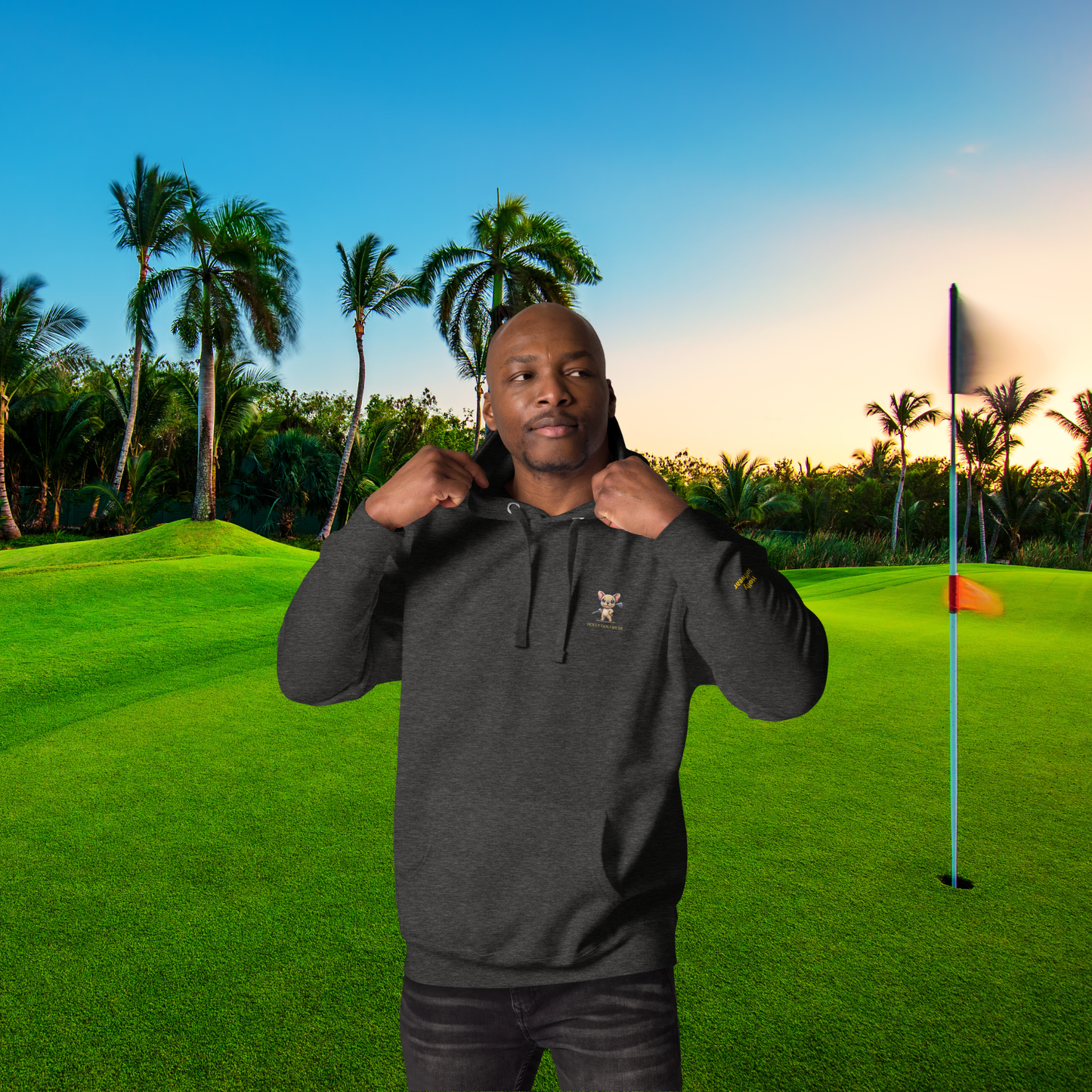 Holly Golfwear - Logo - Unisex-Kapuzenpullover