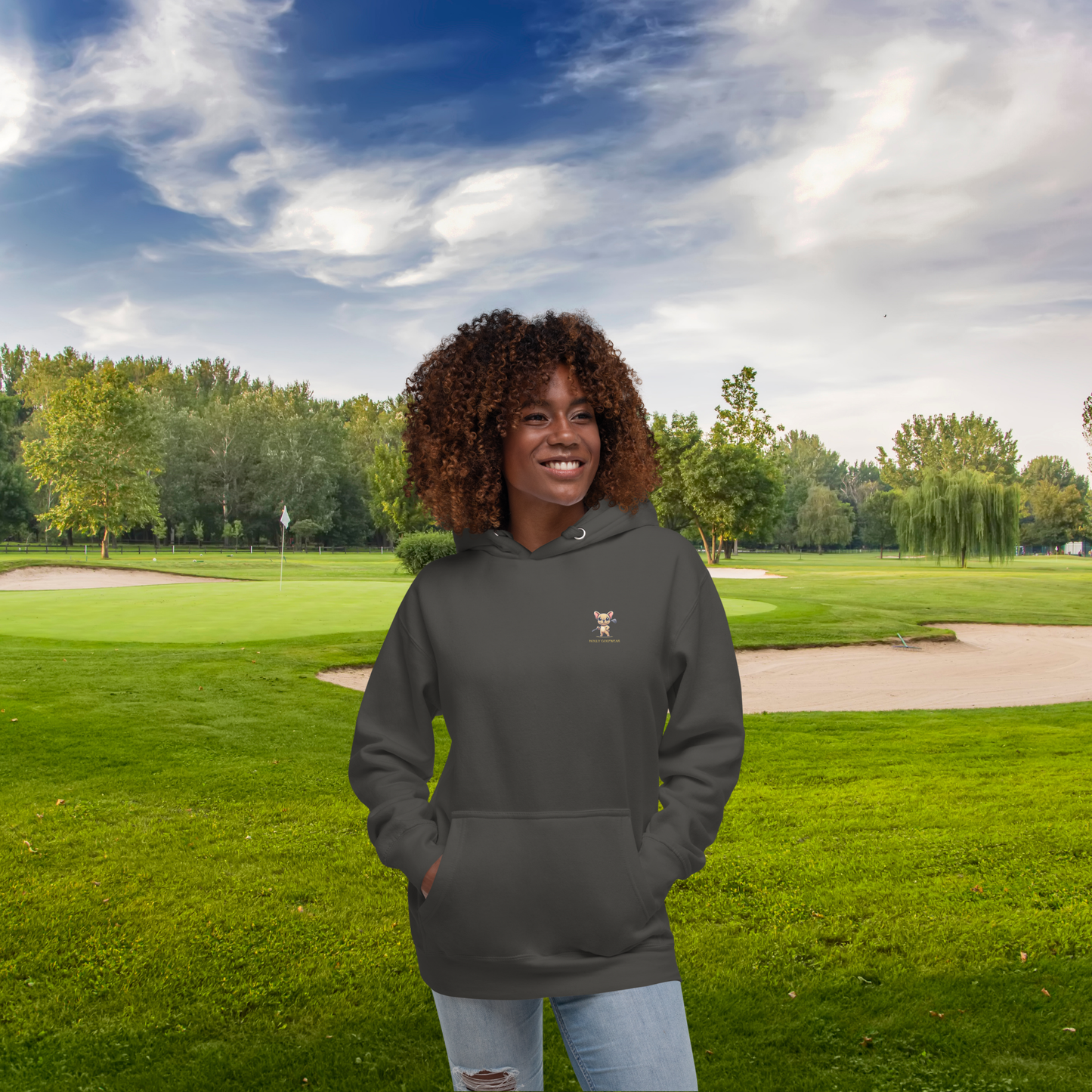 Holly Golfwear - Logo - Unisex-Kapuzenpullover