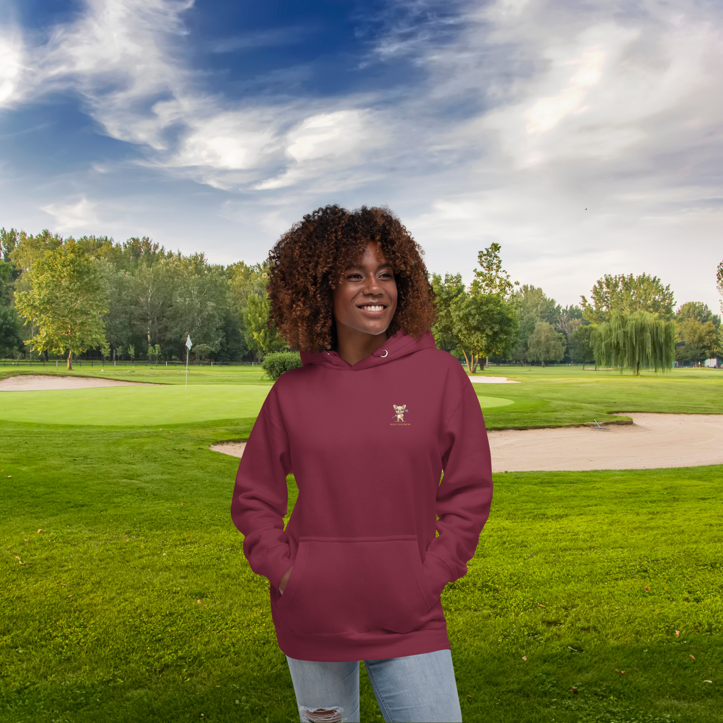 Holly Golfwear - Logo - Unisex-Kapuzenpullover