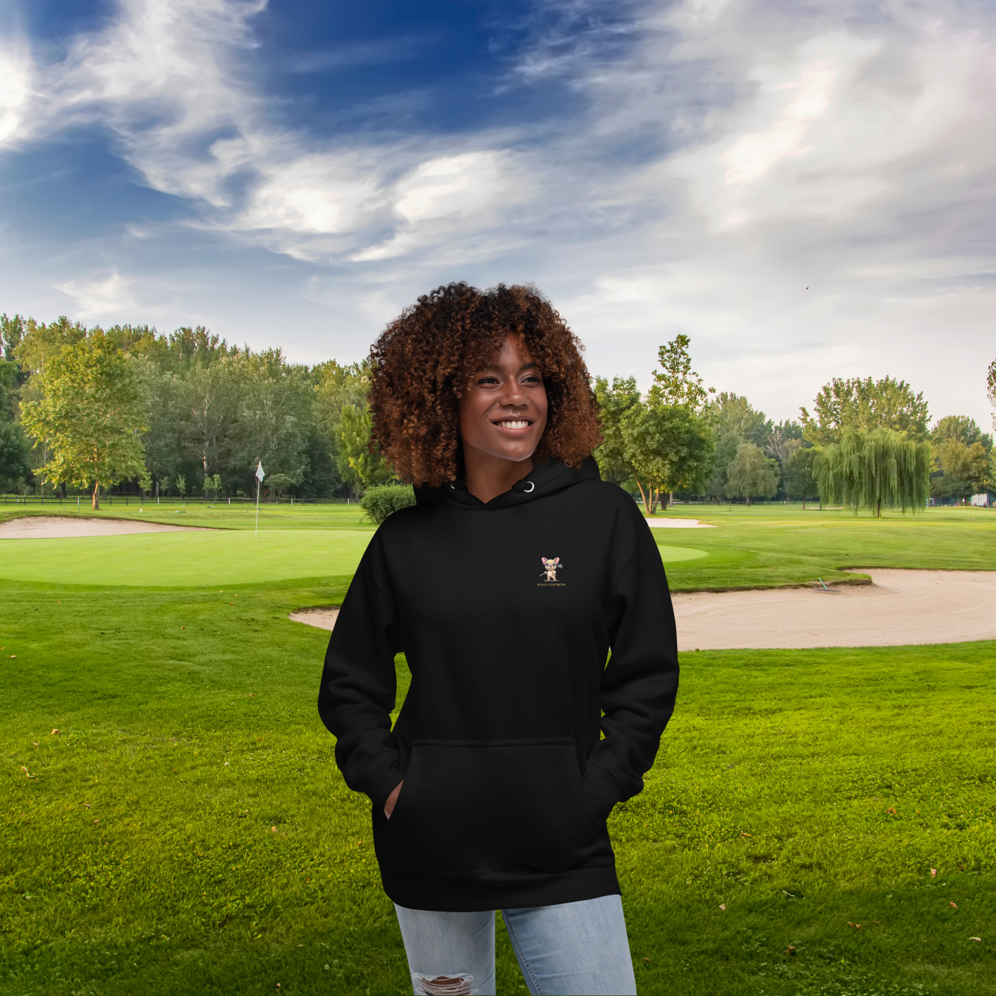 Holly Golfwear - Logo - Unisex-Kapuzenpullover