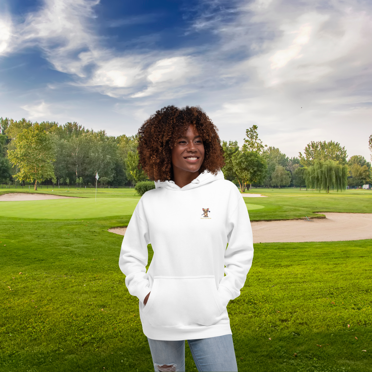 Holly Golfwear - Logo - Unisex-Kapuzenpullover