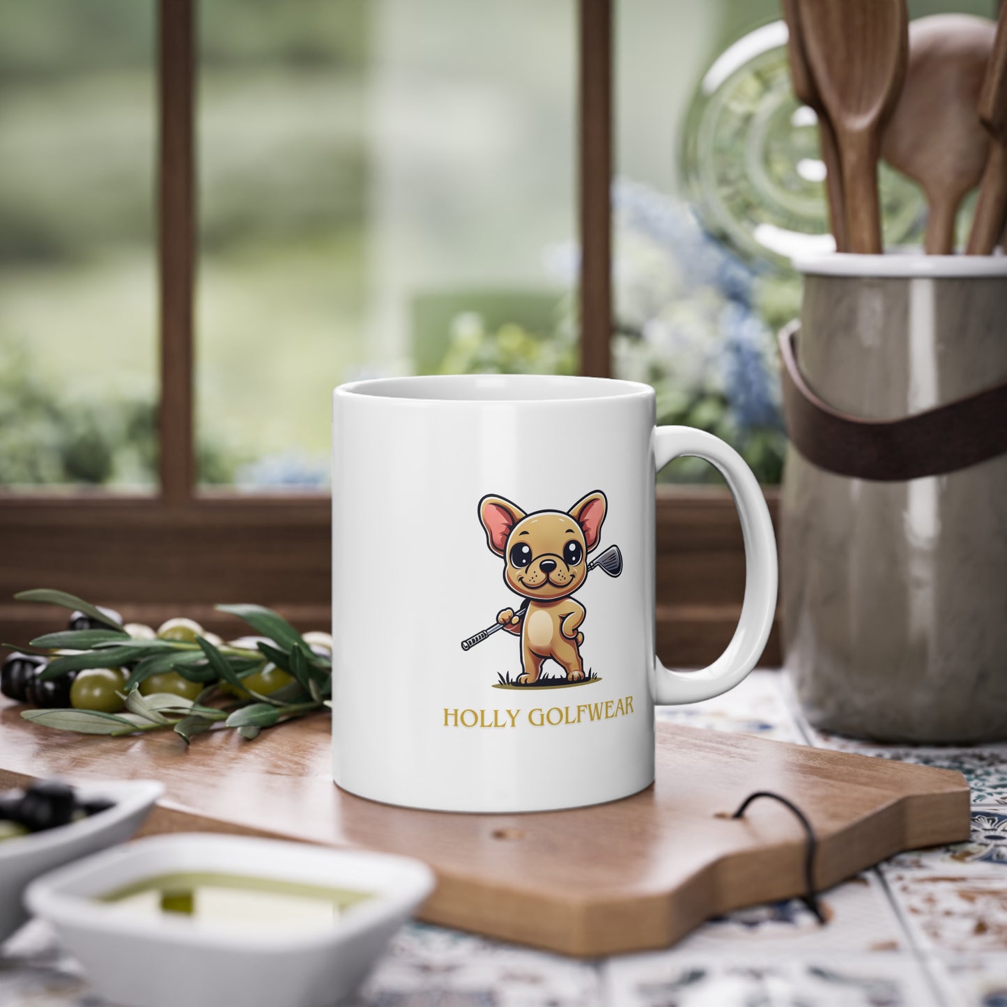 Kaffeetasse "Bad day golfing..."