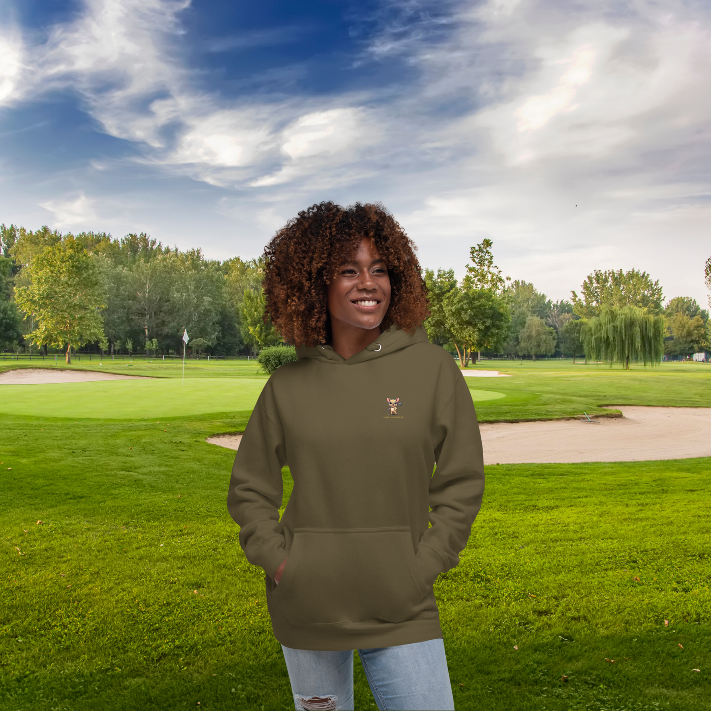 Holly Golfwear - Logo - Unisex-Kapuzenpullover