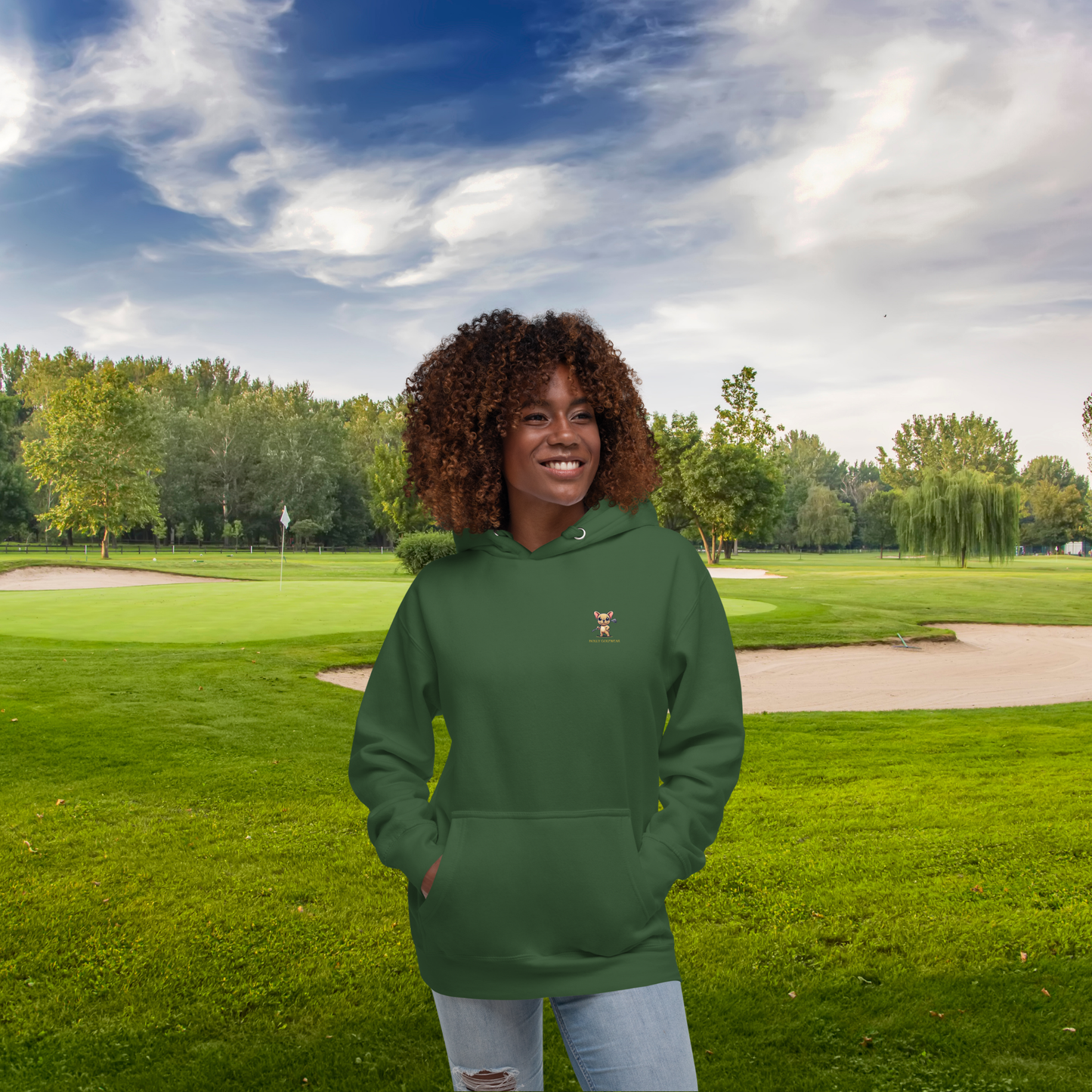 Holly Golfwear - Logo - Unisex-Kapuzenpullover