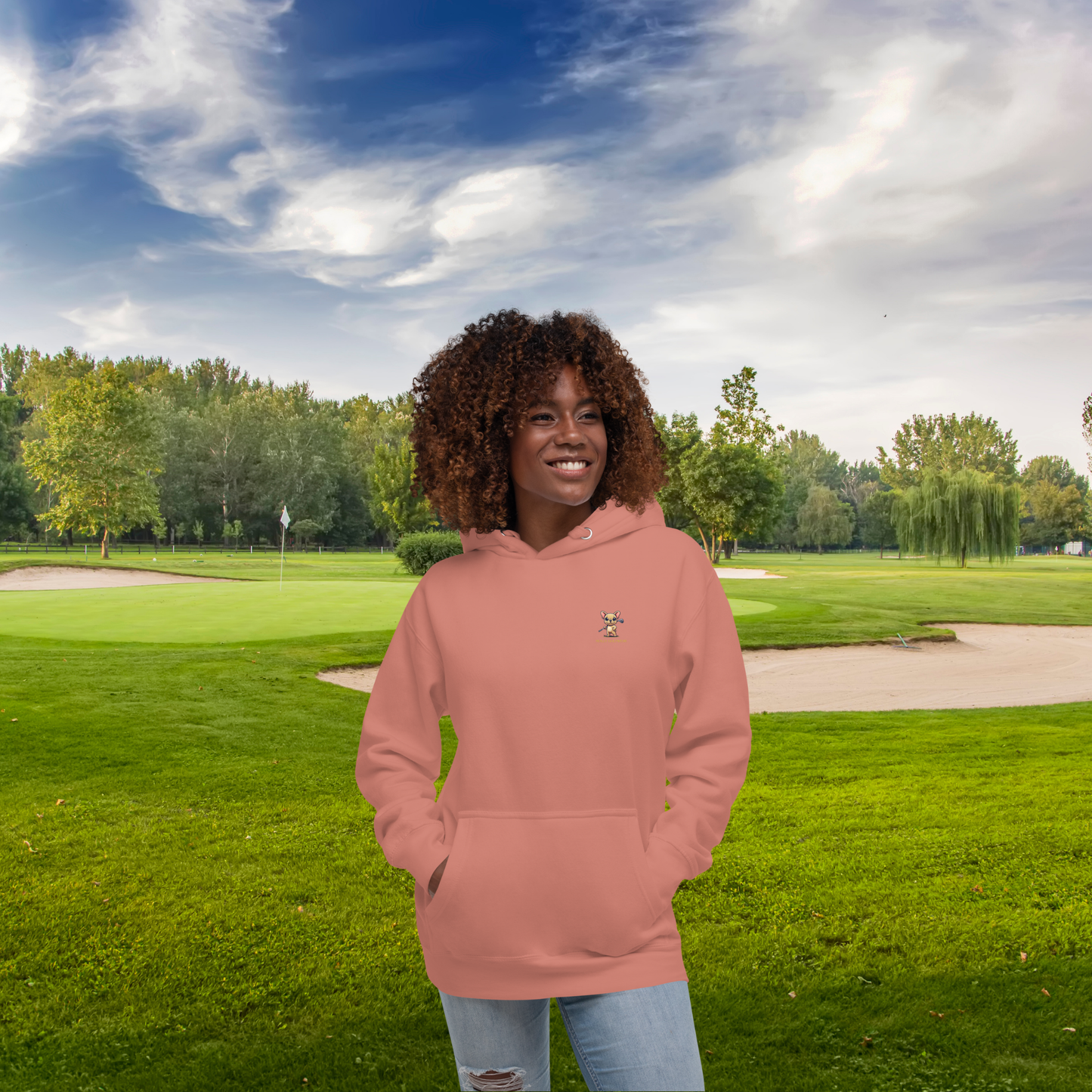 Holly Golfwear - Logo - Unisex-Kapuzenpullover