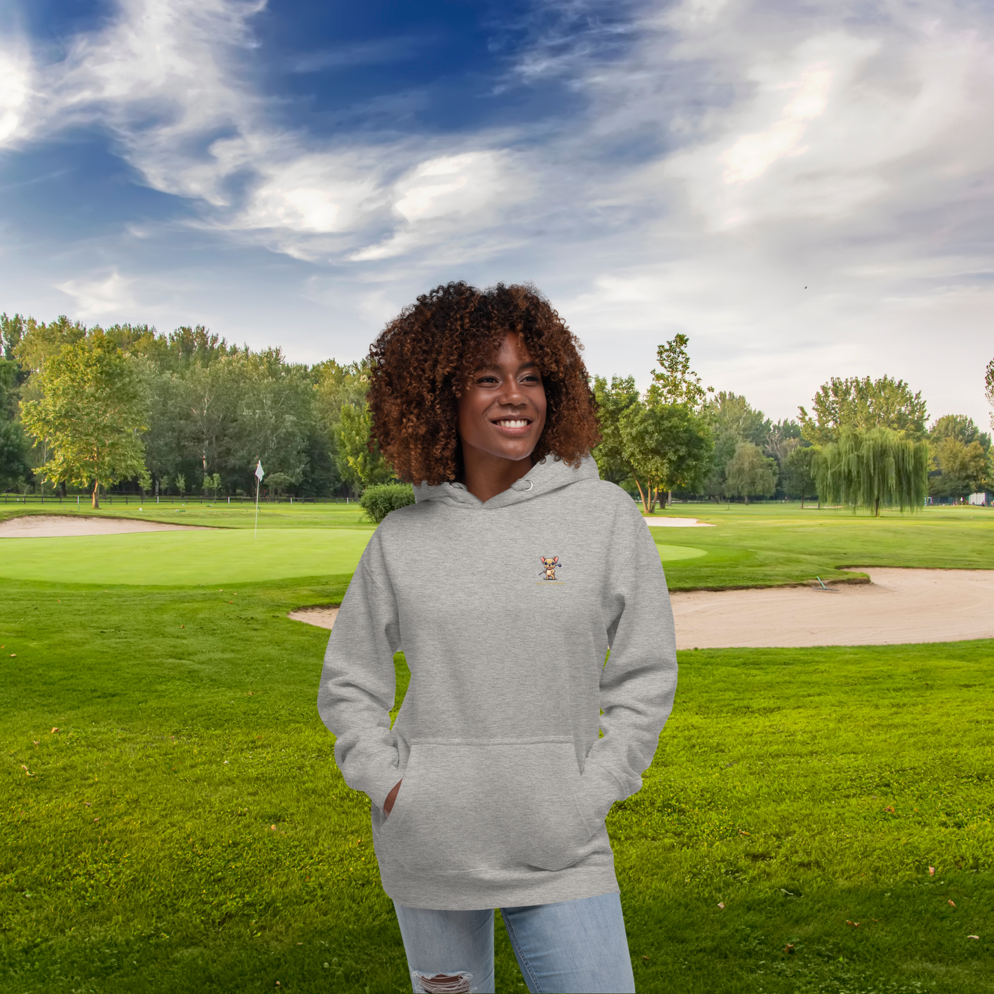 Holly Golfwear - Logo - Unisex-Kapuzenpullover
