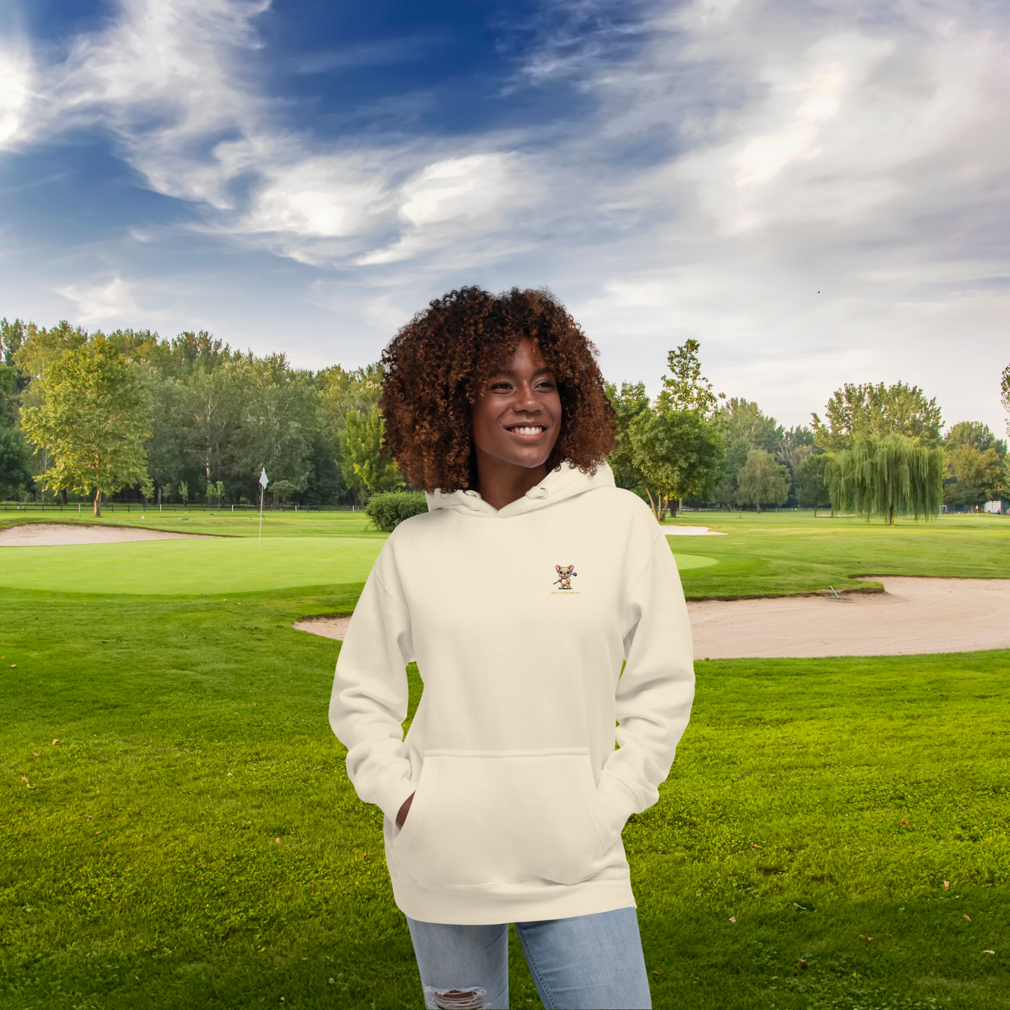 Holly Golfwear - Logo - Unisex-Kapuzenpullover
