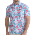Holly Golfwear Herren Polo, Flower